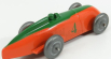 Edicola Dinky Race Car N 4 1930 1:43 Oranžová Zelená
