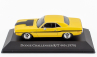 Edicola Dodge Challenger R/t 440 Coupe 1970 - Con Vetrina - With Showcase 1:43 Žlutá Černá