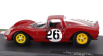 Edicola Ferrari 206sp Dino Spider Team Scuderia Ferrari Sefac N 26 Winner Trento-bondone 1965 Ludovico Scarfiotti 1:43 Red