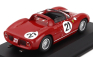 Edicola Ferrari 250p Spider 3.0l V12 Team Ferrari Spa Sefac N 21 Winner 24h Le Mans 1963 Ludovico Scarfiotti - Lorenzo Bandini 1:43 Red