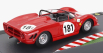 Edicola Ferrari 275p Spider N 181 Ollon-villars 1965 Gianpiero Biscaldi 1:43 Red