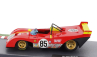 Edicola Ferrari 312p Spider N 85 Winner 6h Watkins Glen 1972 Jacky Ickx - Mario Andretti 1:43 Červená Žlutá