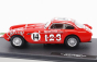 Edicola Ferrari 340 Mexico Vignale Coupe N 14 Rally Carrera Panamericana Mexico 1952 Alberto Ascari - Luigi Villoresi 1:43 Červená Bílá