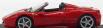 Edicola Ferrari 458 Italia Spider Cabriolet 2011 1:43 Red