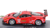 Edicola Ferrari 488 Gte 3.9l Turbo V8 Team Risi Competizione N 62 24h Daytona 2017 Giancarlo Fisichella - James Calado - Toni Vilander 1:43 Red