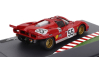 Edicola Ferrari 512s Spider Team Sefac Team N 55 3rd 1000km Nurburgring 1970 John Surtees - Nino Vaccarella 1:43 Red