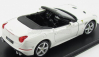 Edicola Ferrari California T Spider Open Roof 2014 - Con Vetrina - With Showcase 1:24 Bílá