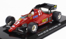 Edicola Ferrari F1 126 C2b N 27 Season 1983 Patrick Tambay - Con Vetrina - With Showcase 1:24 Red