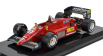 Edicola Ferrari F1  156-85 N 27 Season 1985 Michele Alboreto - Con Vetrina - With Showcase 1:24 Červená Černá