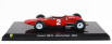 Edicola Ferrari F1  158 N 2 World Champion Season 1964 John Surtees - Con Vetrina - With Showcase 1:24 Red