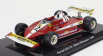 Edicola Ferrari F1  312 T3 N 12 Season 1978 Gilles Villeneuve - Con Vetrina - With Showcase 1:24 Červená Bílá