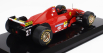Edicola Ferrari F1  412 T2 N 27 Season 1995 Jean Alesi - Con Vetrina - With Showcase 1:24 Červená Černá