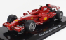 Edicola Ferrari F1  F2007 N 6 World Champion Season 2007 Kimi Raikkonen - Con Vetrina - With Showcase 1:24 F-1 Red Met