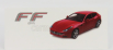 Edicola Ferrari Ff (ferrari Four) 2011 1:43 Red