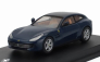 Edicola Ferrari Gtc4 Lusso 2016 - Con Vetrina - With Showcase 1:64 Blu Tour De France - Blue Met