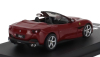 Edicola Ferrari Portofino Cabriolet Open 2018 - Con Vetrina - With Showcase 1:64 Rosso Mugello - Tmavě Červená