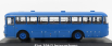 Edicola Fiat 306/3 Autobus Interurbano 1972 1:72 Světle Modrá