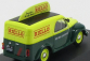 Edicola Fiat 500c Furgoncino Van Riello 1959 1:43 Zelená Žlutá