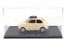 Edicola Fiat 500d 1960 - Con Vetrina - With Showcase 1:24 Cream