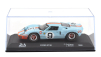 Edicola Ford usa Gt40 4.9l V8 Team Jw Automotive Engineering Gulf N 9 Winner 24h Le Mans 1968 Lucien Bianchi - P.rodriguez 1:43 Světle Modrá Oranžová