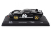 Edicola Ford usa Gt40 Mkii 7.0l V8 Team Shelby American Inc. N 2 Winner 24h Le Mans 1966 Bruce Mclaren - Chris Amon 1:43 Černá Bílá
