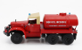 Edicola GMC Cc Diamond Tanker Truck Požární vůz 1963 1:43, červená