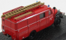 Edicola Hanomag Lf8 Al 28 Truck Werksfeuerwehr Toging Fire Engine 1958 1:72 Červená Černá