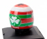 Edicola Helmet F1  Casco Helmet Eddie Irvine F399 Team Ferrari Season 1999 1:5 Červená Zelená Bílá
