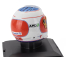 Edicola Helmet F1  Casco Helmet Rubens Barrichello F2003-ga Team Ferrari Season 2003 1:5 Bílá Červená Modrá
