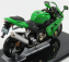 Edicola Kawasaki Ninja Zx-10r - Damage Display Box 1:24 Zelená Černá
