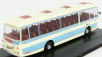Edicola Leyland Leopard Autobus Plaxton Panorama Coach Samuel Ledgard 1965 1:72 Světle Modrá Krémová