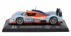 Edicola Lola Aston Martin B09/60 6.0l V12 Team Gulf Amr Eastern Europe N 007 24h Le Mans 2009 Tomas Enge - Stefan Mucke - Jan Charouz 1:43 Světle Modrá Oranžová