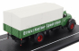 Edicola Magirus Deutz Tlf-16 Mercur Telonato Truck 2-assi 1956 1:87 Zelená Bílá