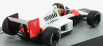 Edicola Mclaren F1  Mp4/5 Honda V10 N 1 Germany Gp 1989 Ayrton Senna 1:43 Bílá Červená