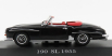 Edicola Mercedes benz Sl-class 190sl Spider Cabriolet (w121) 1955 1:43 Black