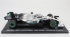 Edicola Mercedes gp F1  W10 Eq Power+ Team Amg Petronas Motorsport World Champion N 44 German Gp 2019 Lewis Hamilton - Damage Blister Box 1:24 Bílá Stříbrná Černá
