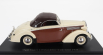 Edicola Opel Super 6 Hebmuller Cabriolet Cabriolet Closed 1937 1:24 Krémově Hnědá