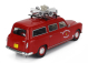 Edicola Peugeot 403 Sw Station Wagon Fire Engine Centre De Secours Principal Annonay 1969 1:43 Red