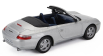Edicola Porsche 911 996 Carrera Cabriolet Spider 2001 1:43 Silver