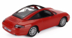 Edicola Porsche 911 996 Targa 2002 1:43 Red