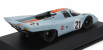 Edicola Porsche 917k 4.9l Team Jw Automotive Engineering Gulf N 21 1:43, modrá
