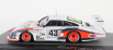 Edicola Porsche 935/78 3.2l Twin Turbo Moby Dick Team Martini Racing Porsche System N 43 24h Le Mans 1978 Rolf Stommelen - Manfred Schurti 1:43 Bílá Modrá Červená