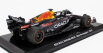 Edicola Red bull F1  Rb18 Team Oracle Red Bull Racing N 1 World Champion Season 2022 Max Verstappen - Damage Blister Box 1:24 Matná Modrá Žlutá Červená