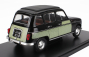 Edicola Renault R4l Parisienne 1966 - Con Vetrina - With Showcase 1:24 Černá Zelená