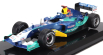 Edicola Sauber F1  C23 Petronas N 11 Season 2004 Giancarlo Fisichella - Con Vetrina - With Showcase 1:24 Modrá Zelená