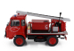 Edicola Saviem Tp3 Truck Fire Engine Saints En Puisaye 1972 1:43 Red