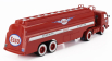 Edicola Somua Jl17 Truck Tanker Truck Esso Produits Aviation 1955 - Without Card Box 1:43 Red