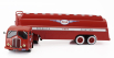 Edicola Somua Jl17 Truck Tanker Truck Esso Produits Aviation 1955 - Without Card Box 1:43 Red