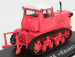 Edicola Vladimirets Dt-75 Tractor 1963 - Damage Blister Box 1:43 Tmavě Růžová