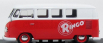 Edicola Volkswagen T1 Kombi Minibus Ringo 1967 1:43 Červená Bílá